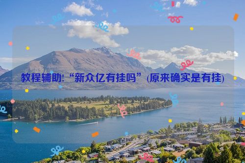 教程辅助!“新众亿有挂吗”(原来确实是有挂)