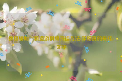 教程辅助“新道游棋牌开挂方法(详细真的有挂)-知乎