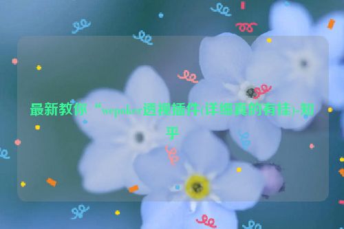 最新教你“wepoker透视插件(详细真的有挂)-知乎