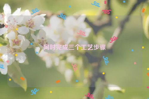同时完成三个工艺步骤