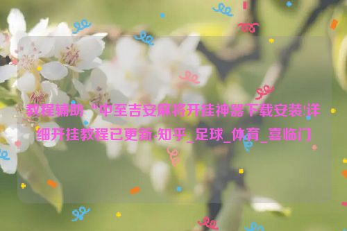 教程辅助“中至吉安麻将开挂神器下载安装!详细开挂教程已更新-知乎_足球_体育_喜临门