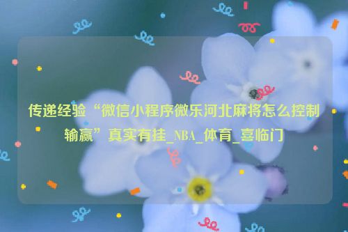 传递经验“微信小程序微乐河北麻将怎么控制输赢”真实有挂_NBA_体育_喜临门