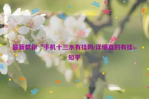 最新教你“手机十三水有挂吗(详细真的有挂)-知乎