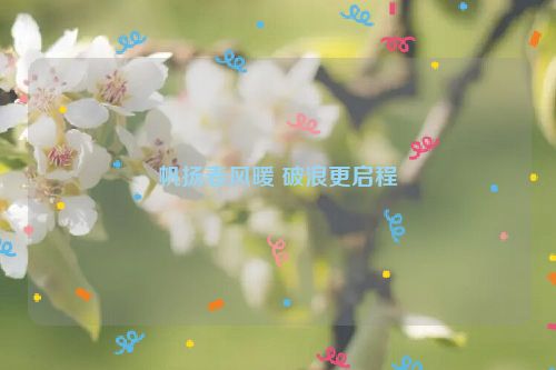 帆扬春风暖 破浪更启程