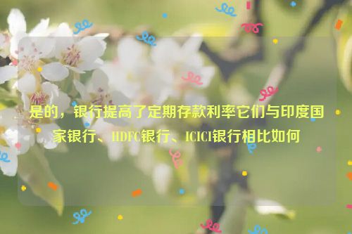 是的，银行提高了定期存款利率它们与印度国家银行、HDFC银行、ICICI银行相比如何