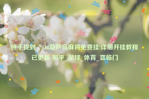 终于找到“518葫芦岛麻将免费挂!详细开挂教程已更新-知乎_足球_体育_喜临门