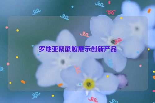罗地亚聚酰胺展示创新产品