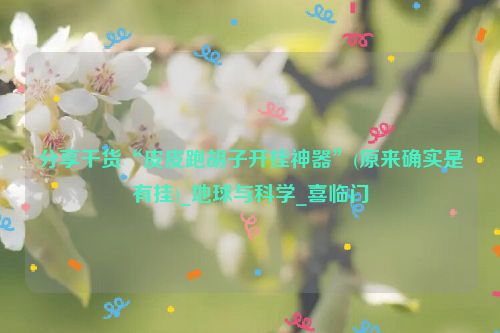 分享干货“皮皮跑胡子开挂神器”(原来确实是有挂)_地球与科学_喜临门