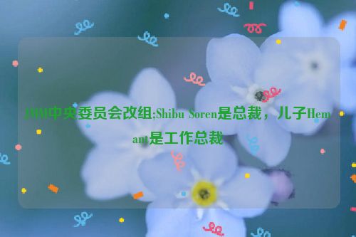 JMM中央委员会改组;Shibu Soren是总裁，儿子Hemant是工作总裁