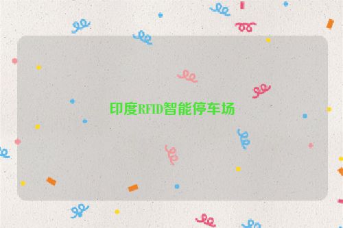 印度RFID智能停车场