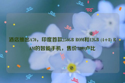 酒店推出A70，印度首款256GB ROM和12GB (4+8) RAM的智能手机，售价7299卢比