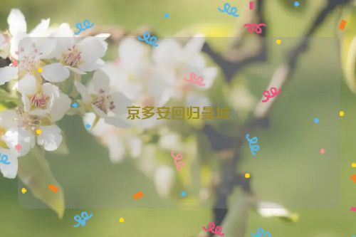 京多安回归曼城